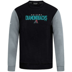Arizona Diamondbacks Levelwear Throwback Ultimate Carve Sweatshirt - Black