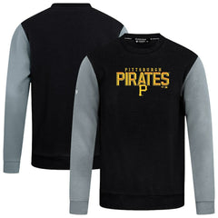 Pittsburgh Pirates Levelwear Throwback Ultimate Carve Sweatshirt - Black