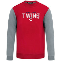 Minnesota Twins Levelwear Throwback Ultimate Carve Sweatshirt - Red