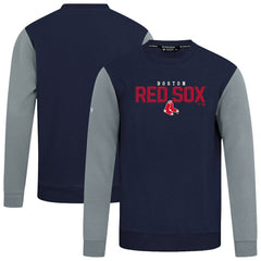 Boston Red Sox Levelwear Throwback Ultimate Carve Sweatshirt - Navy