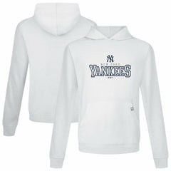 New York Yankees Levelwear Relay Journey Pullover Hoodie - White