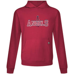 Los Angeles Angels Levelwear Relay Journey Pullover Hoodie - Red
