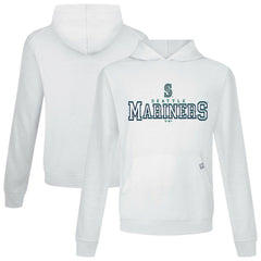 Seattle Mariners Levelwear Relay Journey Pullover Hoodie - White