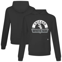 Chicago White Sox Levelwear Relay Banner Arch Pullover Hoodie - Black