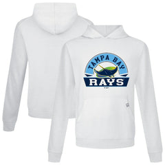 Tampa Bay Rays Levelwear Relay Banner Arch Pullover Hoodie - White