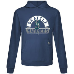 Seattle Mariners Levelwear Relay Banner Arch Pullover Hoodie - Navy