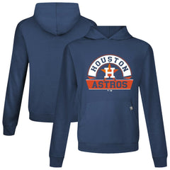 Houston Astros Levelwear Relay Banner Arch Pullover Hoodie - Navy