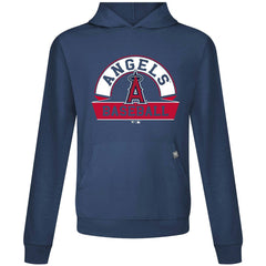Los Angeles Angels Levelwear Relay Banner Arch Pullover Hoodie - Navy