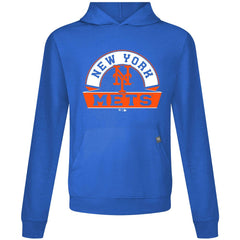 New York Mets Levelwear Relay Banner Arch Pullover Hoodie - Royal