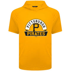 Pittsburgh Pirates Levelwear Phase Banner Arch Hoodie T-Shirt - Gold