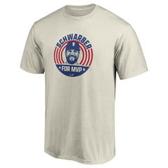 Kyle Schwarber Philadelphia Phillies BreakingT Unisex Player Graphic T-Shirt - Natural