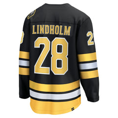 Elias Lindholm Boston Bruins Fanatics Home Breakaway Player Jersey