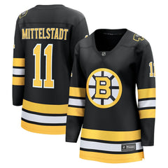 Casey Mittelstadt Boston Bruins Fanatics Women's Home Breakaway Player Jersey