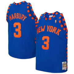 Stephon Marbury New York Knicks 2005/06 Hardwood Classics Swingman Jersey - Blue | Mitchell & Ness discount