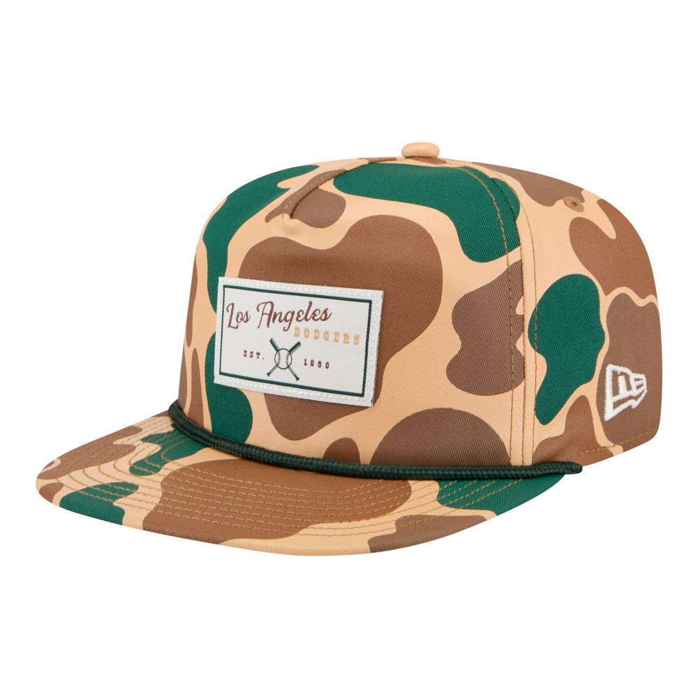 Los Angeles Dodgers Duck 19TWENTY Adjustable Hat - Camo | New Era