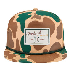 Cleveland Guardians Duck 19TWENTY Adjustable Hat - Camo | New Era