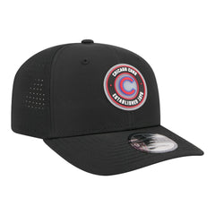 Chicago Cubs Circle 9SEVENTY Adjustable Hat - Black | New Era
