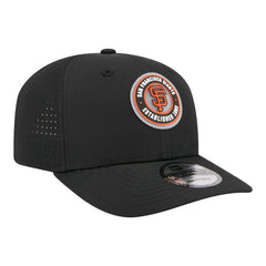 San Francisco Giants Circle 9SEVENTY Adjustable Hat - Black | New Era