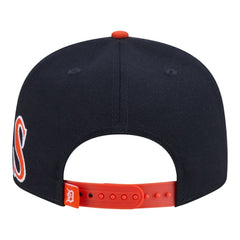 Detroit Tigers Stretched Two-Tone 9FIFTY Adjustable Hat - Navy/Orange | New Era