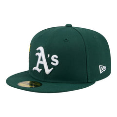 Athletics City Patch 59FIFTY Fitted Hat - Green | New Era