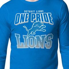 NFL Detroit Lions Starter Comic Style Slogan Long Sleeve T-Shirt