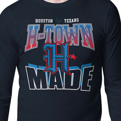 NFL Houston Texans Starter Comic Style Slogan Long Sleeve T-Shirt