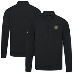 Vegas Golden Knights Levelwear Copper Upright Quarter-Zip Pullover