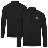 Utah Mammoth Levelwear Copper Upright Quarter-Zip Pullover