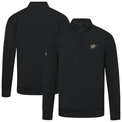 Dallas Stars Levelwear Copper Upright Quarter-Zip Pullover