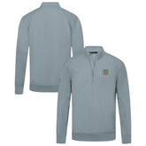 New York Rangers Levelwear Copper Upright Quarter-Zip Pullover