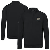 Philadelphia Flyers Levelwear Copper Upright Quarter-Zip Pullover