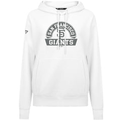 San Francisco Giants Levelwear Women's Adorn Banner Arch Hoodie - White