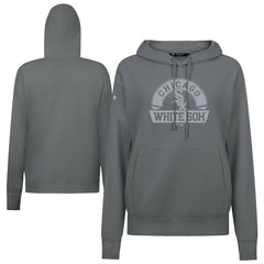Chicago White Sox Levelwear Women's Adorn Banner Arch Hoodie - Stone