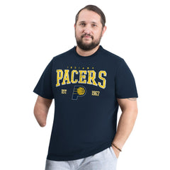 Indiana Pacers G-III Sports by Carl Banks Adaptive Classic Team Spirit Short Sleeve T-Shirt - Navy discount