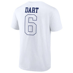 NFL New York Giants Jaxson Dart Tonal Name & Number T-Shirt