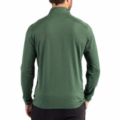 NFL Green Bay Packers Cutter & Buck Coastline Epic Comfort Recycled Quarter-Zip Pullover
