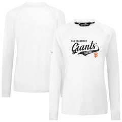 San Francisco Giants Levelwear Women's Slender Glide T-Shirt - White