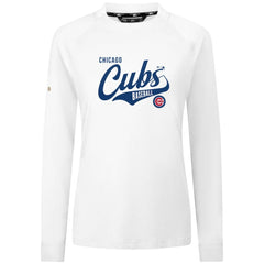 Chicago Cubs Levelwear Women's Slender Glide T-Shirt - White
