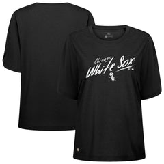 Chicago White Sox Levelwear Women's Bloom Sizzle T-Shirt - Black