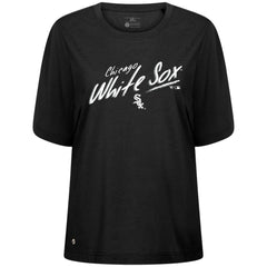 Chicago White Sox Levelwear Women's Bloom Sizzle T-Shirt - Black