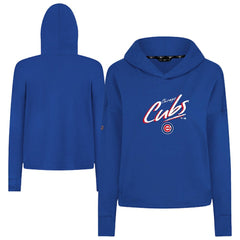 Chicago Cubs Levelwear Women's Sweet Sizzle Tri-Blend Hoodie - Royal