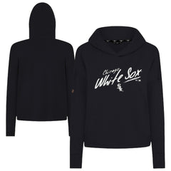 Chicago White Sox Levelwear Women's Sweet Sizzle Tri-Blend Hoodie - Black