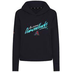 Arizona Diamondbacks Levelwear Women's Sweet Sizzle Tri-Blend Hoodie - Black