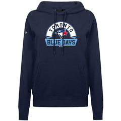 Toronto Blue Jays Levelwear Women's Adorn Banner Arch Hoodie - Royal