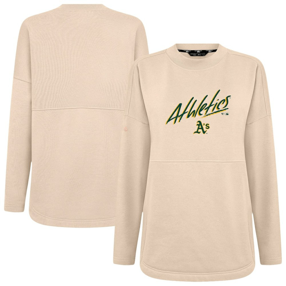 Athletics Levelwear Women's Oversized Beaudry Sizzle Top - Khaki