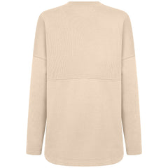 Minnesota Twins Levelwear Women's Oversized Beaudry Sizzle Top - Khaki