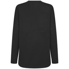 Kansas City Royals Levelwear Women's Oversized Beaudry Sizzle Top - Black