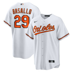 Samuel Basallo Baltimore Orioles Youth Home Replica Jersey - White | Nike