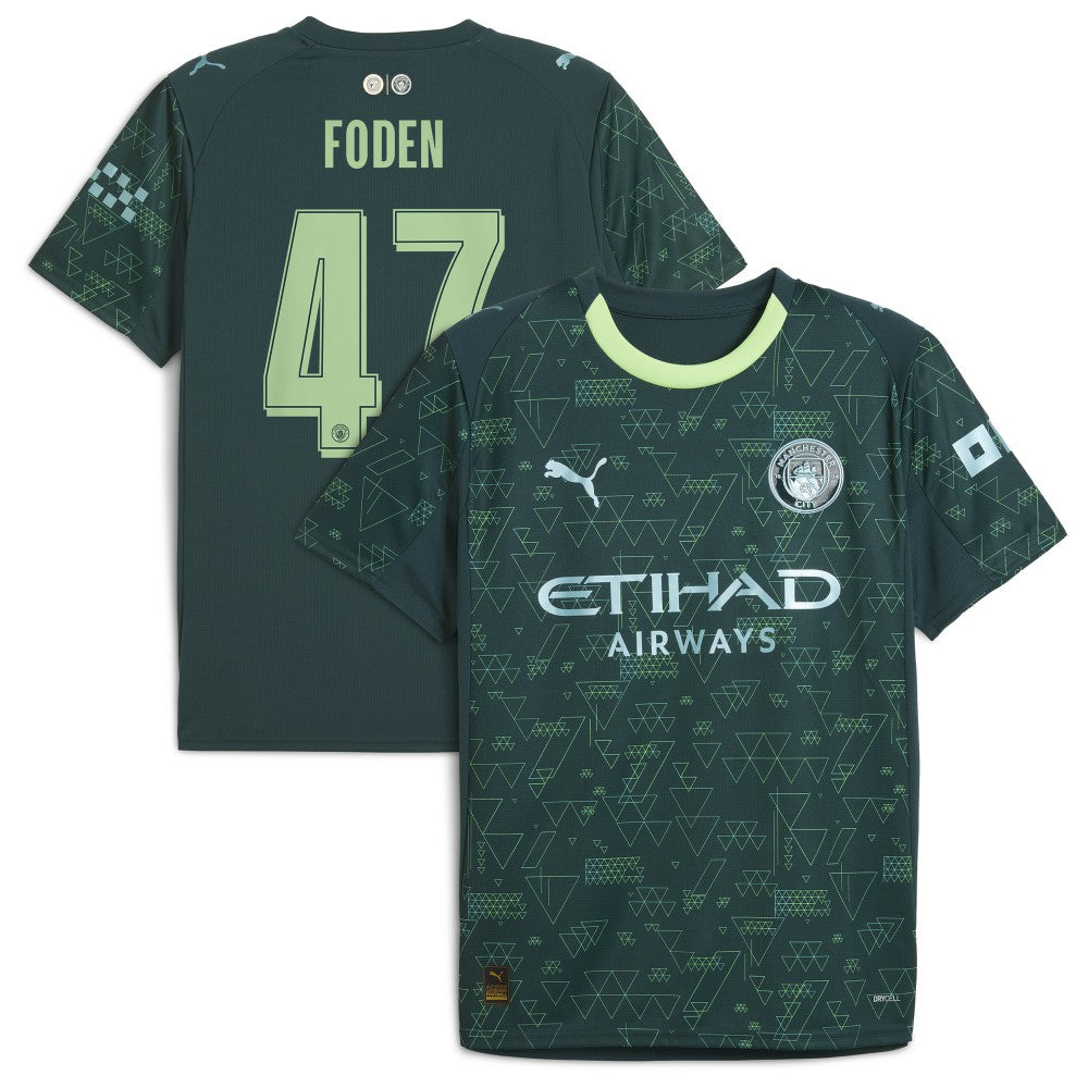 Phil Foden Manchester City x EA SPORTS FC 2025/26 Fourth Jersey / Soccer New