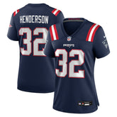 NFL New England Patriots TreVeyon Henderson Women's Game Jersey
